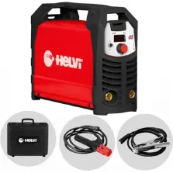 Helvi Jet 160  Inverter-Schweißgerät (MMA/TIG LIFT), stoßfeste Transportkoffer, Gleichstrom (DC)