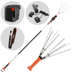 Stocker Magma E-35 21 V  Akkubetriebener manueller Olivenernter + Verlängerungsstange 205325 cm  21 V, 4 Ah