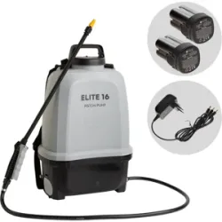 Volpi ELITE 16 PRO TECH  Akku-Rückenspritze mit Teleskoplanze aus Glasfaser 2 × 14,4 V 2 Ah  8 bar