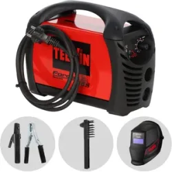 Telwin Force 165  Inverter-Schweißgerät (MMA) + Schutzmaske, Gleichstrom (DC)