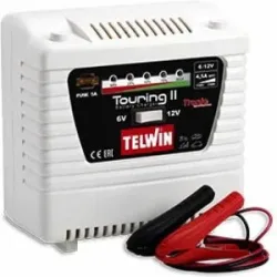 Telwin Touring 11 - Akkuladegerät - Batterien von 6 bis 12 V - LED-Aufladeanzeige