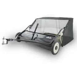GeoTech Rasenkehrmaschine 97 cm für Rasentraktoren