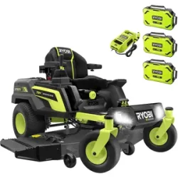 Ryobi ZTRX137 - Akku-Nullwendekreismäher - 72V/30Ah - 137cm Schnittbreite - 2in1