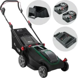 Bosch Rotak18V2-43  Akku-Rasenmäher  2X18V/4Ah  Schnittbreite 43 cm
