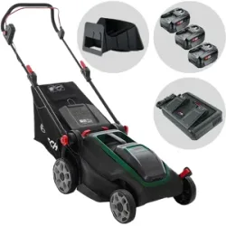 Bosch Rotak18V2-43  Akku-Rasenmäher  3X18V/4Ah  Schnittbreite 43 cm