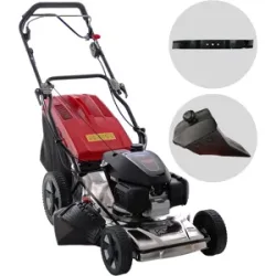 Marina Systems MX 55 SH 3V  Benzinrasenmäher mit Radantrieb  Honda GCVx 200 Motor  Edelstahlgehäuse
