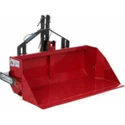 Heckschaufel für Traktor GeoTech von 120 cm - mittlere Baureihe - Tragfähigkeit 300 Kg