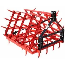 AgriEuro Premium Egge mit festen Zinken mittelschwere Reihe AgriEuro EPM50 - im 3Punkt angebaut/gezogen - 50Zinken,zuklappbar - 250cm