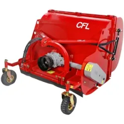 Mulcher für Traktor mit Fangsack GeoTech Pro CFL160 - Wiesenmulcher - Mittlere Reihe