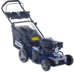 Rasenmäher zum Schieben  BullMach ECTOR - 46 P - 4 in 1 - mit Benzinmotor 170 ccm