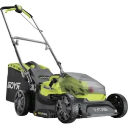 Akku Rasenmäher  RYOBI RY18LM37A-140 - 18V - 4Ah - 45 l Fangkorb - Schnittbreite 37 cm