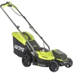 Akku-Rasenmäher RYOBI RLM18X33B40  - 18V - 4Ah - 35 Lt. Fangkorb - 33 cm Schnittbreite