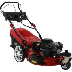 GeoTech Pro S58-3 BMSWGE L225 - Benzin-Rasenmäher mit Radantrieb -  Einzelradschwenkung - mit Elektrostarter