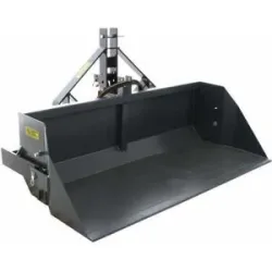 Hydraulische Heckschaufel BlackStone B-PAL H 160 für Traktoren - 160 cm - 700 Kg Nutzlast