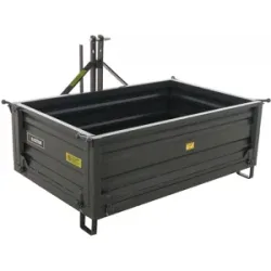 Heckcontainer für Traktoren Blackstone B-TB 160 - kippbar - 3 Bordwände