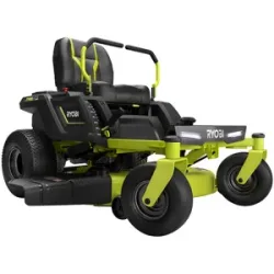 Akku-Nullwendekreismäher Ryobi ZTR480ex - Elektromotor mit Akku 48V/100Ah - Schnittbreite 107cm - 2in1