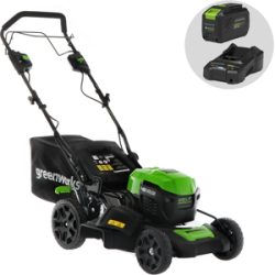 Greenworks GD48LM46SP 48V - Akku-Rasenmäher - Akku 4Ah, mit Radantrieb