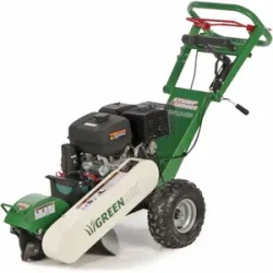 GreenBay Deep LE-330 - Baumstumpffräse - Loncin-Motor 420 ccm mit E-Starter - Schneidegerät mit 8 Wolframkarbidhämmern