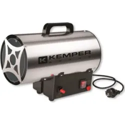Kemper 65311 INOX - Gasheizgebläse mit Elektrostarter für den DEUTSCHEN Markt