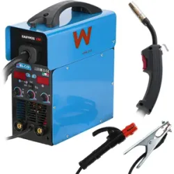 Awelco EASYMIG 130 - Multifunktions-Inverter-Schweißgerät - - MIG/MMA/TIG LIFT - GAS/NO GAS