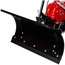 Front-Schneeschild für Eurosystems TM 70 - P 70 - 85 cm Breite mit Gummileiste