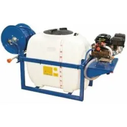 AgriEuro Premium Spritze mit Tank 200L für Schubkarren mit Seitenwänden (ohne Lanze/Pumpe)