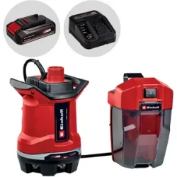 Einhell GE-DP 18/25 Li Akku-Wasserpumpe - Akku 18V 2,5Ah und Ladegerät