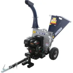 BullMach ZEUS 160 LE - Benzin-Häcksler mit Anhängerkupplung - Loncin 420 cm³ - E-Starter