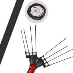 Blue Bird Egeo 23-50 - Elektrischer batteriebetriebener Olivenrüttler - 12 V - Aluschaft 235 cm