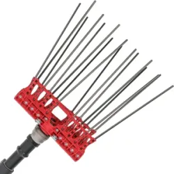 Lisam, Lisam Swing 36V - Elektrischer Olivenrüttler mit Batterie - Mit 8 + 8 Carbonzinken - Teleskopstange - 220-300 cm