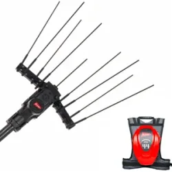 Brumi Special 12V - Elektrischer Olivenrüttler mit Lithiumbatterie - Stange aus Carbon 235/315cm