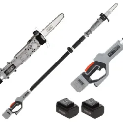 Volpi KVS7000P - Akku-Hochentaster mit Teleskopschaft - 2x 21.6V 4.0Ah