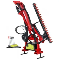 GeoTech Pro THT 175 - Heckenschneider-Ausleger für Traktor mit seitlichem Schwenkbereich