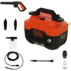 Black & Decker BEPW1300H-QS - Elektrischer Kaltwasser-Hochdruckreiniger - max. 110 bar
