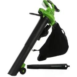Greenworks GD40BVII - Akku-Laubbläser/Laubsauger - SOLO - OHNE AKKU UND LADEGERÄT