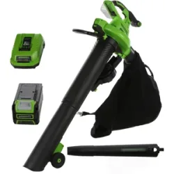 Greenworks GD40BVII - Akku-Laubbläser und -sauger - 40V/4A