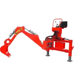 AgriEuro TOP-LINE AgriEuro Top Line RES30 - Heckbagger für Traktor mit Seitenverschiebung