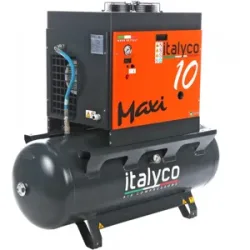 Italyco Maxi 10/270 - Schraubenkompressor - Max Druck 10 bar