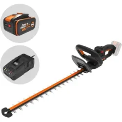 Worx Nitro WG263E - Akku-Heckenschere - 20V/4Ah - 57 cm Schwertlänge