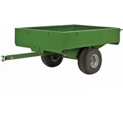 Francini FQ6 - Anhänger für Traktor aus Stahl - 150x110(h 25 cm)