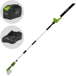 Greenworks G48PHTII - Akku Heckenschere auf Schaft - 48V 4Ah