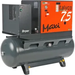 Italyco Maxi 8/270 D - Schraubenkompressor - Max. Druck 10 bar