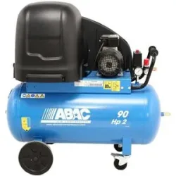 ABAC SILENT A29B 90 CM2 - Schallgedämpfter einphasiger riemengetriebener elektrischer Luftkompressor - 2 PS Motor - 90 l