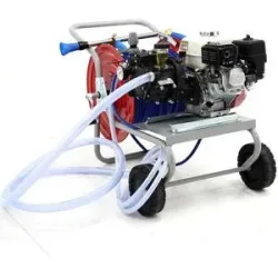 AgriEuro TOP-LINE Kit Motorsprühpumpe Comet APS 41  Honda Motor GX 160 mit Wagen