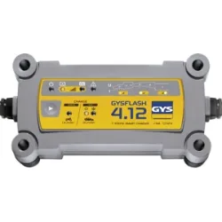 GYS Flash 4.12 - automatisches Ladegerät und Erhaltungsladegerät - Batterien 12V da 1.2 a 90 Ah