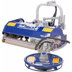 BullMach Maia 115 S  Schlegelmulcher für Traktor mit Schwenkscheibe  Mittlere Serie  Manuelle Seitenverstellung