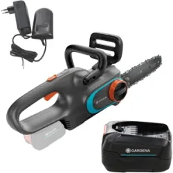 Gardena PowerSaw 250/18V - Elektrokettensäge 18V 4Ah - Schwert 25 cm