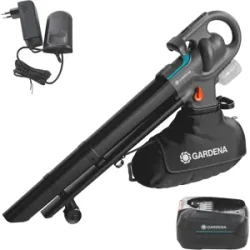 Gardena PowerJet Collect 18 P4A - Akku-Laubbläser und -sauger - 18V 4Ah