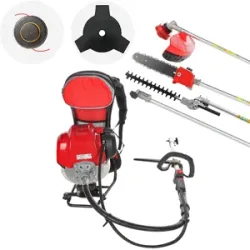 Honda ZHO 50 COMBI  Multifunktionaler Rucksack-Benzin-Freischneider  Blue Bird Schaft