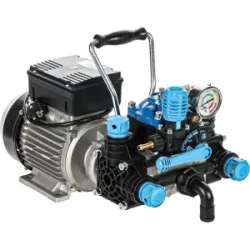 Bertolini Pumps POLY 2025 H.P. RTE.1 - Elektropumpe für die Sprühanwendung - Version für Säuren und chemische Produkte.